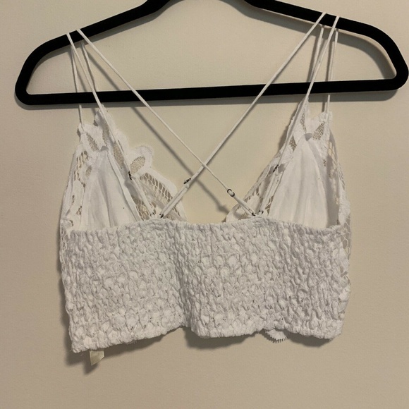 NEW Free People Adella Lace Crochet Bralette - Picture 3 of 4